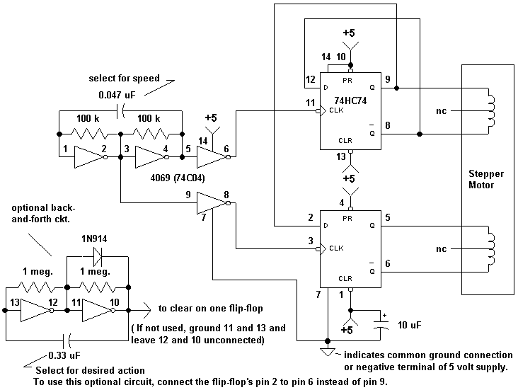 Stepper Motor Experiments